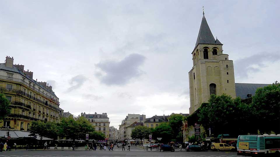 Place_Saint-Germain-des-près_Eglise