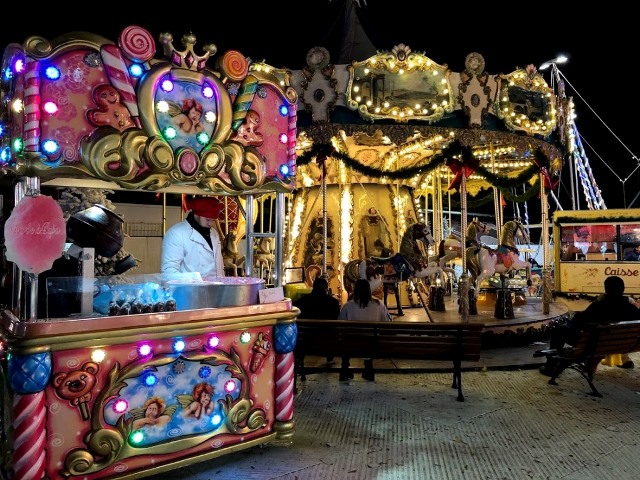 Parque diversões feira Natal