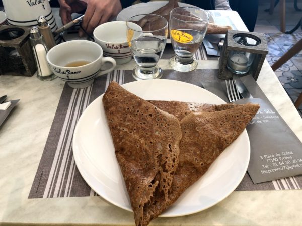 Galette- crepe salgado francês