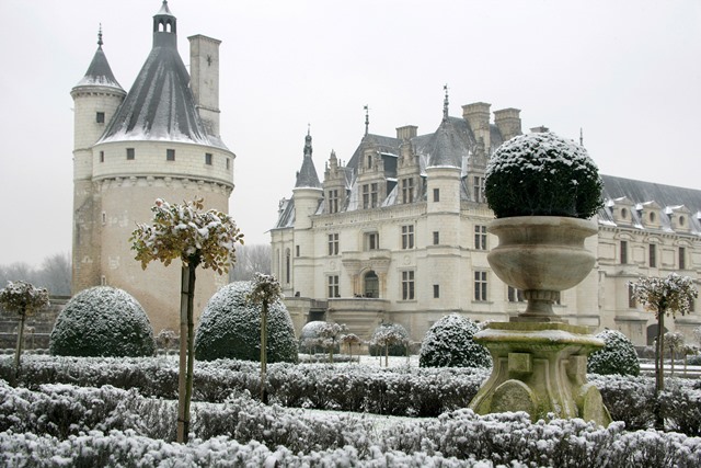 Natal na Terra dos Castelos Vale do Loire- Chenonceau